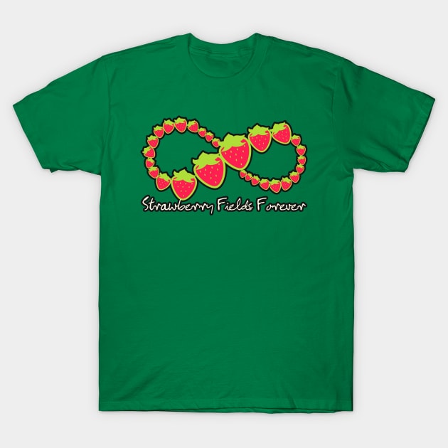 Strawberry Fields T-Shirt by The Chocoband